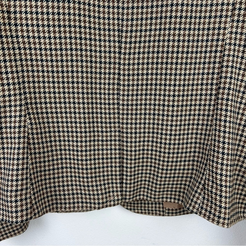 Lane Bryant Houndstooth Blazer beaded collar size: 16 - Picture 13 of 14